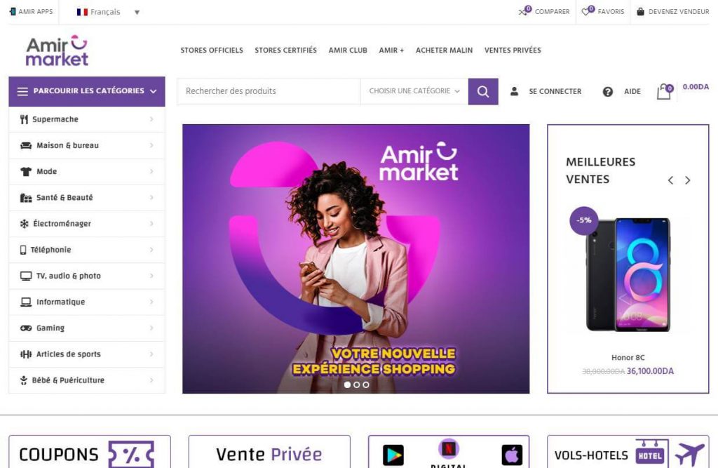 Amir Market site web