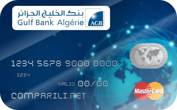 Comparili.net - CB AGB - Gulf Bank Algérie Mastercard Classique Algerie