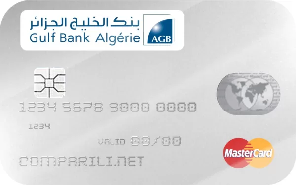 Comparili.net - CB AGB - Gulf Bank Algérie Mastercard Platinium Algerie