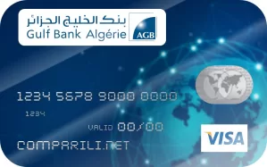 Comparili.net - CB AGB - Gulf Bank Algérie Visa Classique Algerie