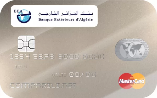 Comparili.net - CB BEA - La Banque Extérieure d'Algérie Mastercard Business Algerie