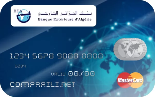 Comparili.net - CB BEA - La Banque Extérieure d'Algérie Mastercard Classique Algerie