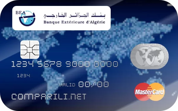 Comparili.net - CB BEA - La Banque Extérieure d'Algérie Mastercard World Elite Algerie