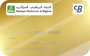 Comparili.net - CB BNA - La Banque Nationale d’Algérie CIB Gold Professionnels Algerie