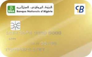 Comparili.net - CB BNA - La Banque Nationale d’Algérie CIB Gold Entreprises Algerie