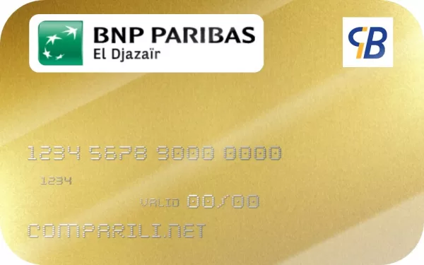 Comparili.net - CB BNP - Paribas El Djazaïr Affaires Gold Algerie