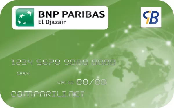 Comparili.net - CB BNP - Paribas El Djazaïr CIB Jeune Algerie