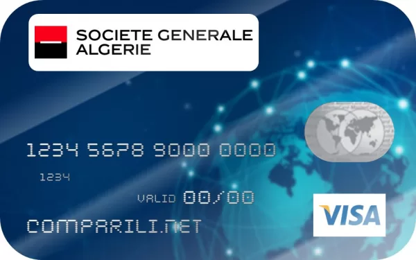 Comparili.net - CB Société Générale Algérie Visa Classic Contactless Algerie